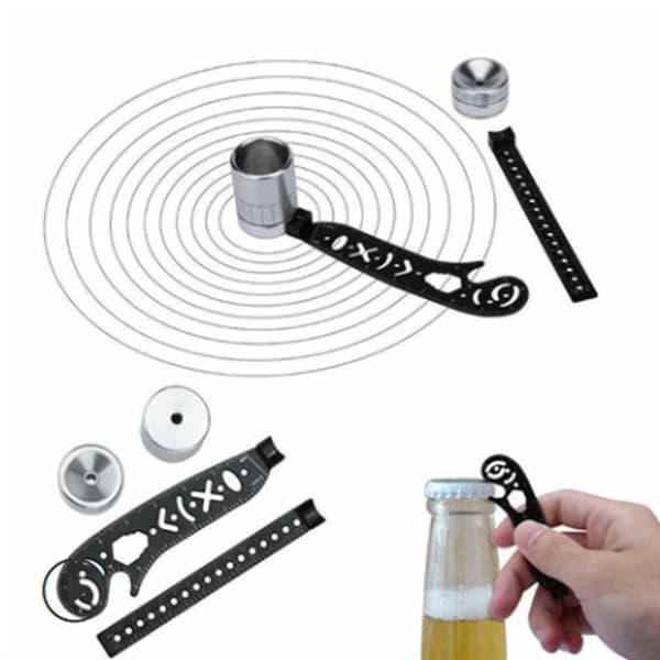 Magnetisk Sirkelmåler - Multifunksjonsmalingsverktøy