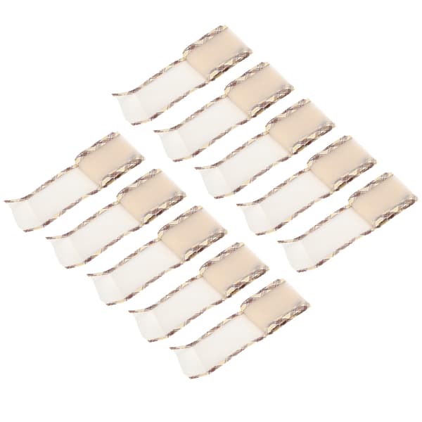 10 Yards 2.6in Brun Kantbånd Polyester Tyll for Klær Tilbehør DIY Hodeplagg Hår