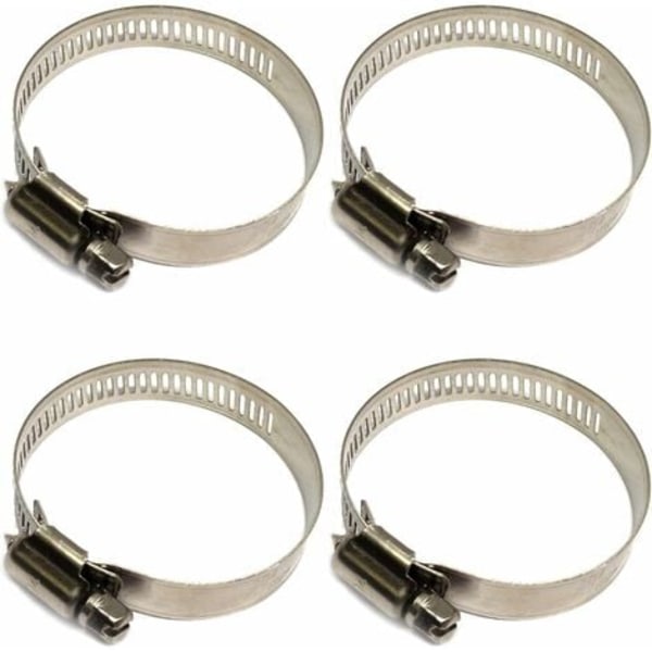 Slangklämma, Justerbar Slangklämma 27-51mm 4 Styck