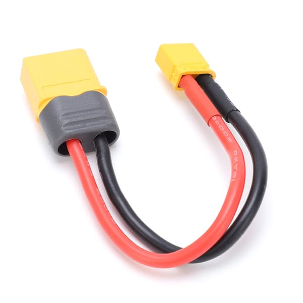 XT30 - XT60 -liitin 16AWG -sovitinkaapeli B6 LiPo -akkulaturille