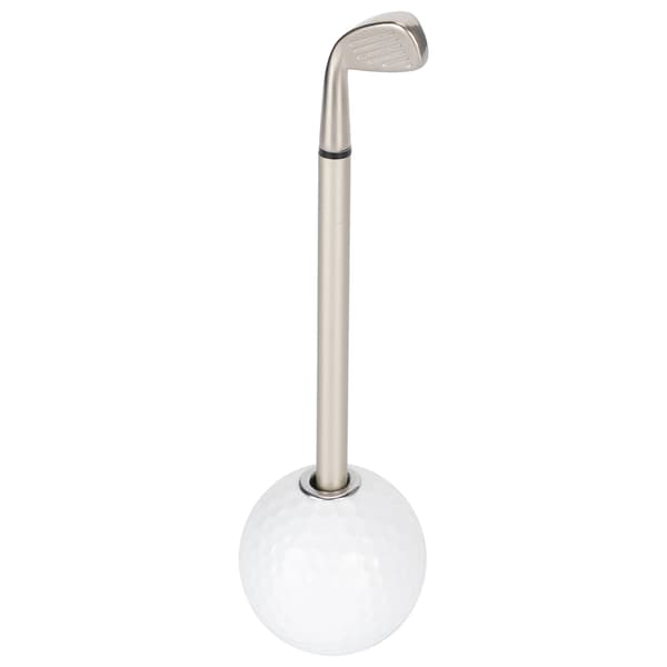 Hvid Golfbold Penholder Multifunktionel Kontor Skrivebordsstand