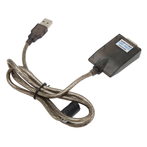 USB til RS232 Seriel Adapter Industriel Konverter med Driver CD Kompatibel Windows 98 ME 2000 XP Vista 7 Linux