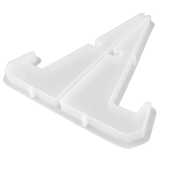 Silikoneform DIY Fleksibel Elastisk Telefon Tablet Ur Harpiks Plade Display Stand
