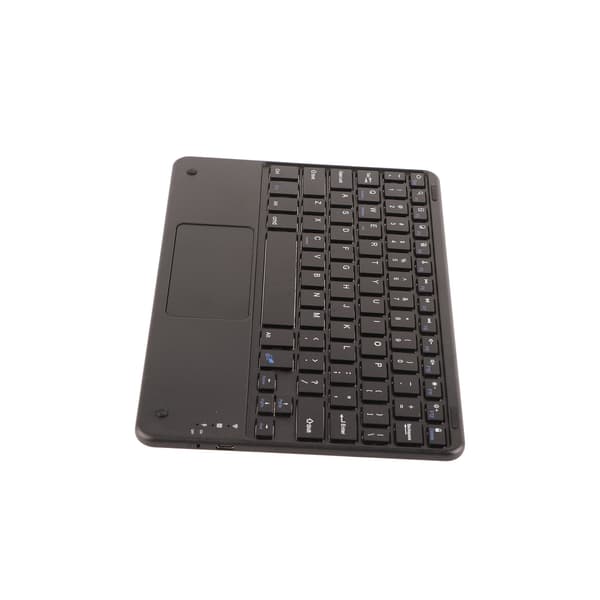 Bluetooth Trådløst Tastatur med Touchpad 78 Taster Ultratyndt Lydløst til Android Windows iOS