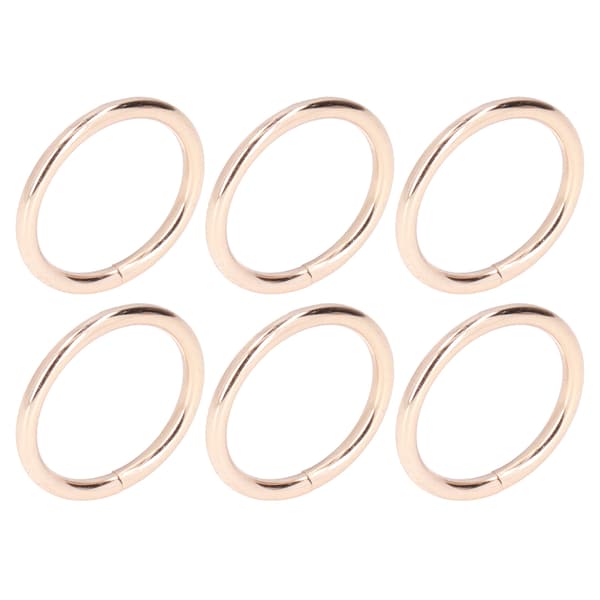 20 st 4x32mm Guld Järn Metallringar Hållbara Robust Multifunktionella Utsökta O-ringar