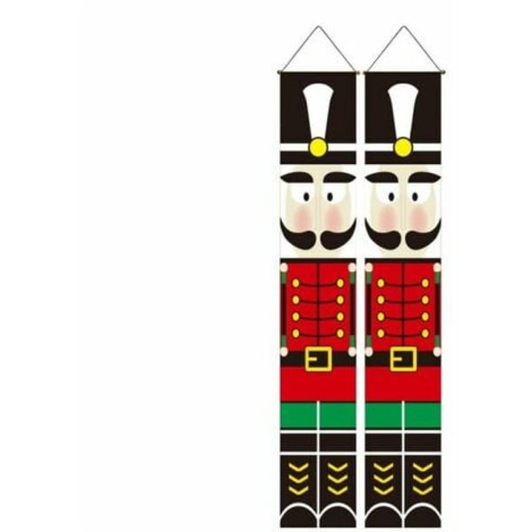 180 cm julebanner julekupletter innendørs utendørs dekorasjoner egnet for vegger, dører 2021090720 LYCXAMES