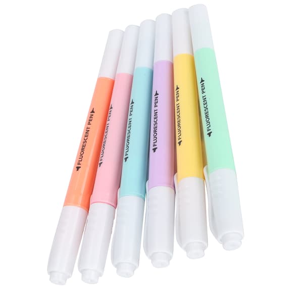 Dobbelt Hoved Highlighter Pen Sæt til Børn Maling Tegning