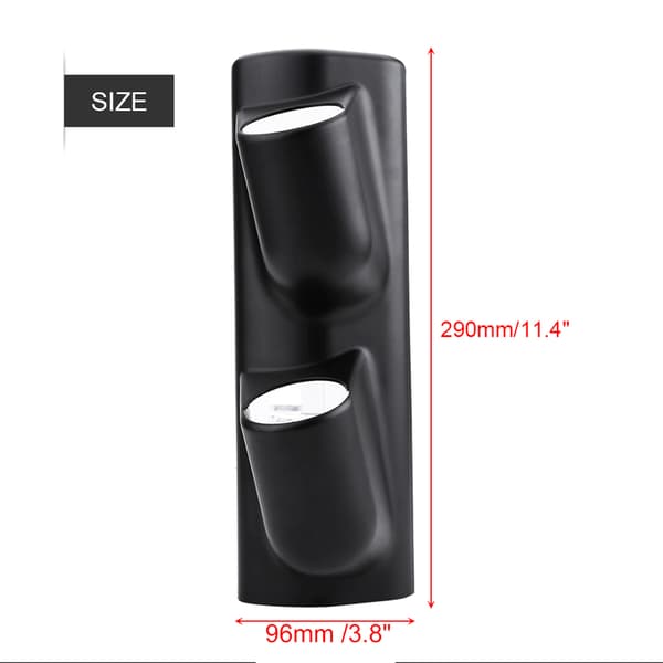 52mm 2 tommers dobbelthulls målerholder for søylemontering
