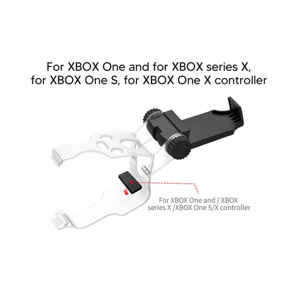 XBOX One Universal Foldbar Justerbar Vinkel Controller Telefonholder Gamepad Monteringsclips