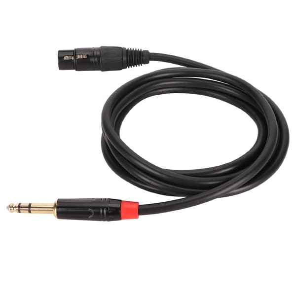 2m XLR Naaras - 1/4 tuuman TRS Balansoitu Mikrofonikaapeli
