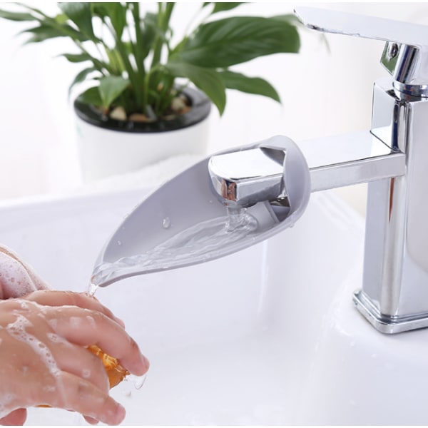 2 stk. Børnehaneforlænger Vandmundstykke Babyguide Udvidet vandtankforlænger Vandguide til håndvasker,