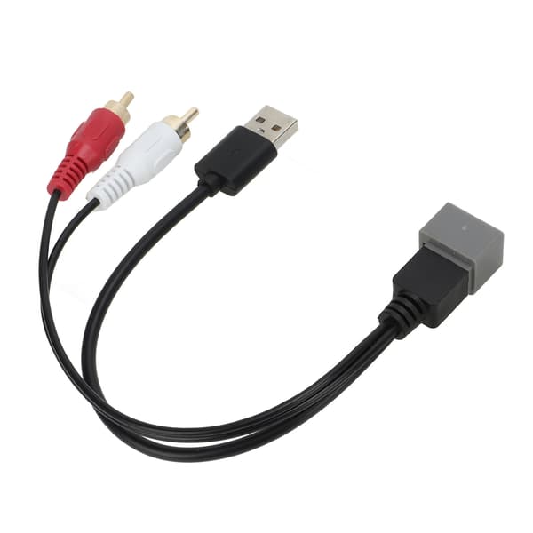 8-pinners USB til RCA hann video-lydkabeladapter for Nissan Cube 2011 2012