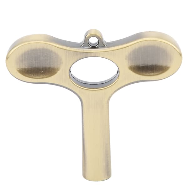 T-formet trommestemmenøgle 5,5 mm indvendig diameter bronze instrumenttilbehør