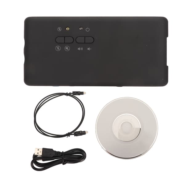 USB Lydkort 12Mbps 7.1 Stereo Dobbelt Mikrofon 48KHz Sampling Ekstern Lydadapter til PC Laptop