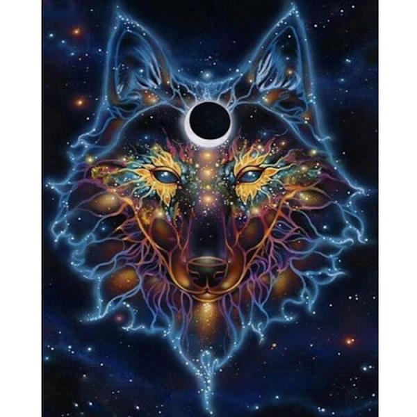 Wolf Totem diamond painting (20x25cm)