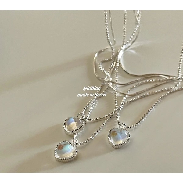 Necklaceheart Stud Silver Fashion Jewelry Ac5422