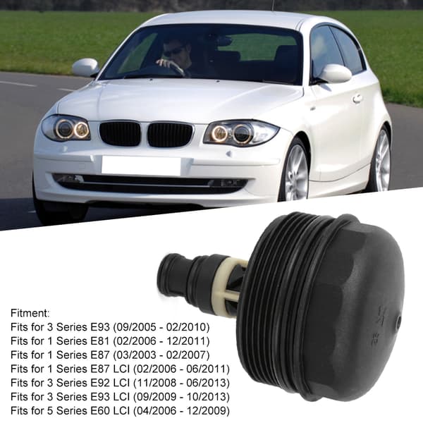 Olie Filter Hus Dæksel 11427508968 Passer til E81 E87 E88 E82 E91 E46