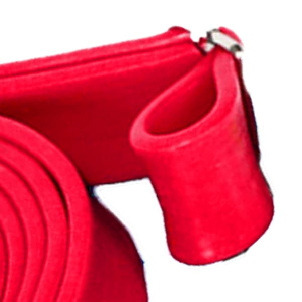 Elastisk modstand Pull Up Band til Yoga Basketball Atletisk Træning Rød