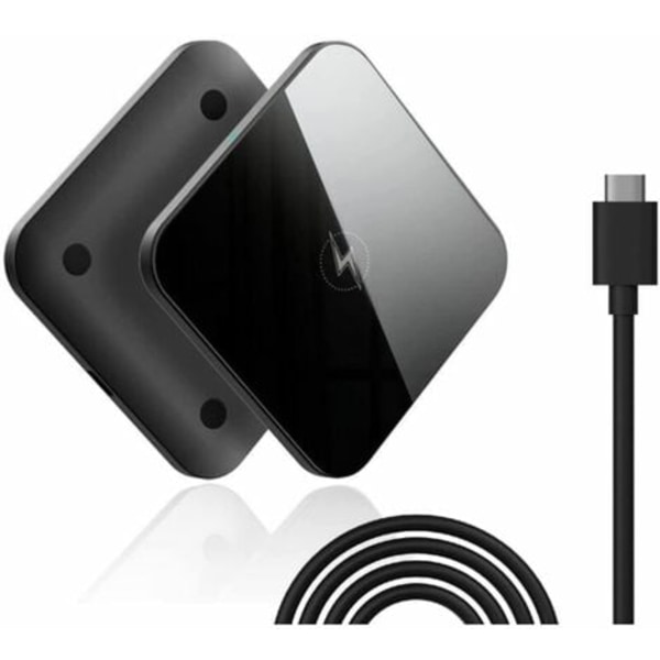Trådløs lader, 15w Qi-sertifisert hurtiglader kompatibel for iPhone 13/13 Pro12/12 Pro/11/11 Pro Max/XS Max/XR/XS/X/8/