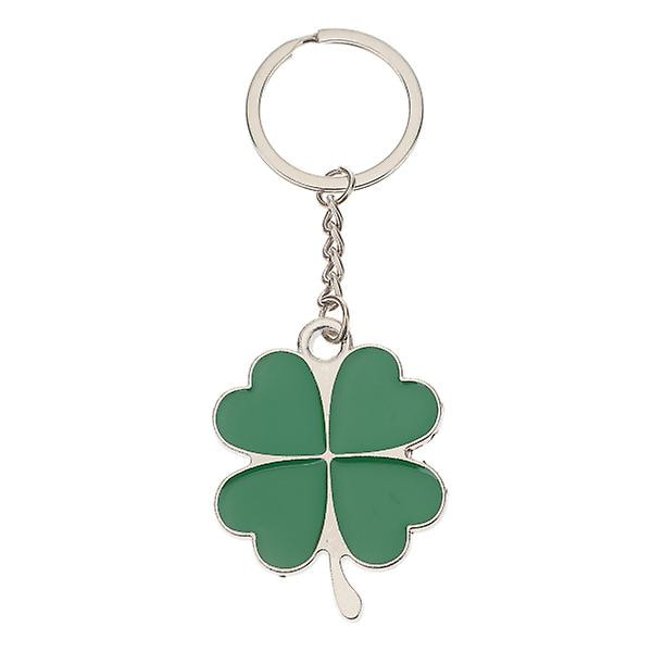 Firkløver Fortune nøkkelring Shamrock Sparkling Charm nøkkelring St.patrick Day Gift