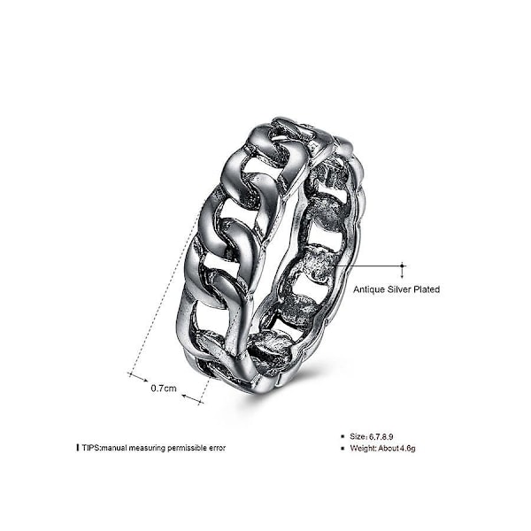 Muodikas uusin Shinny Simple Ring Vsr0050s9