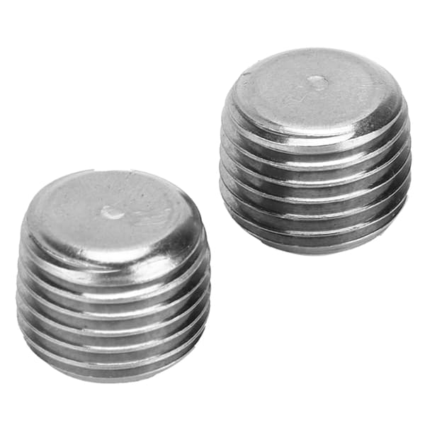 2 STK 1/4in NPT Han Gevind Rørprop Rustfrit Stål Indvendig Sekskant Fitting Universal