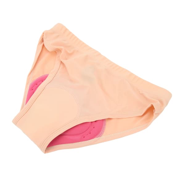 Hurtigtørrende 3D Cykelshorts til Kvinder med Elastik Beige Størrelse XL