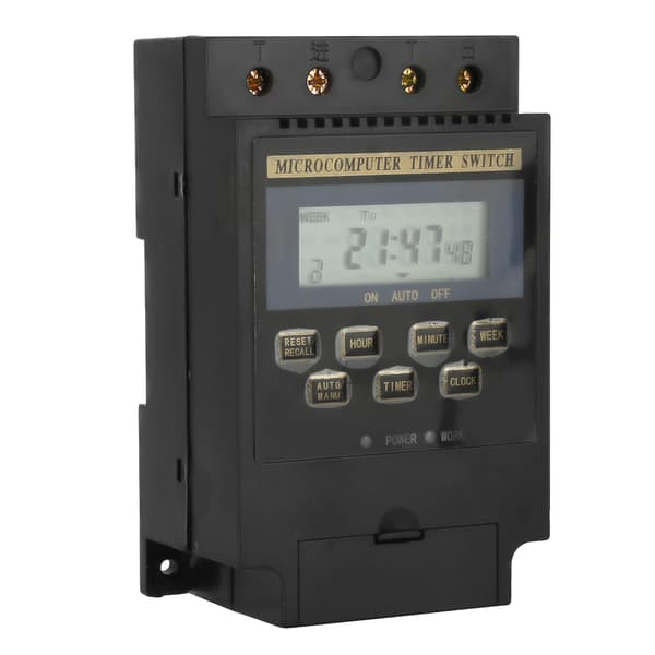KG316T Digital Timerkontroller Mikrocomputer Programmerbar Bryter AC220V 25A