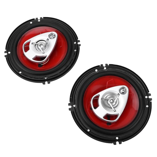 2 stk. 6,5 tommer koaksial bilhøjttaler Universal Full Range diskanthøjttalere Auto Audio System