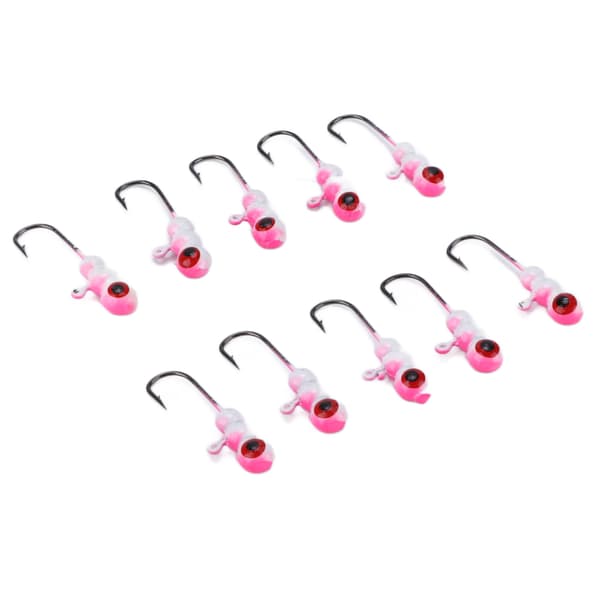 10 stk. modhager Isfiske Jigs Vinter Jigging Lokkemad Mini Krog String Tilbehør