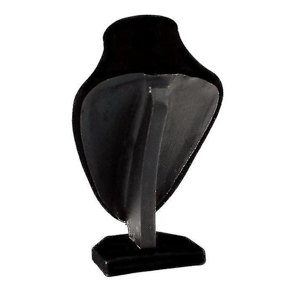 Ny svart skyltdocka Dekorera halsband Smycken Display Stand Holder Show