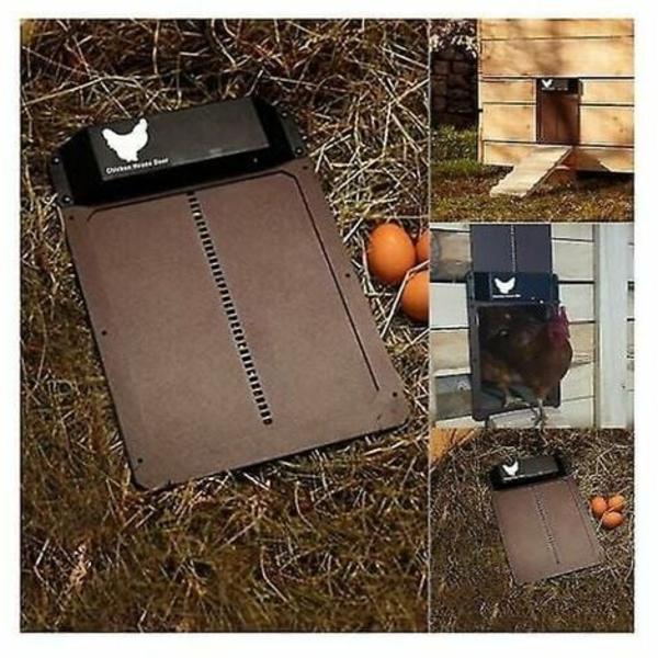 Automaattinen Chicken Coopin ovenavaaja Chicken Coop -valotunnistimen suljin