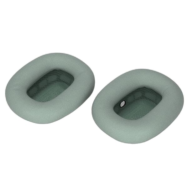 AirPods Max Erstatningsøreputer Mykt Memory Foam Protein Leather Grønn