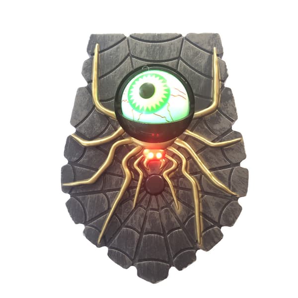 Högkvalitativ skräckspindel dörrklocka för barn, enkel att installera och