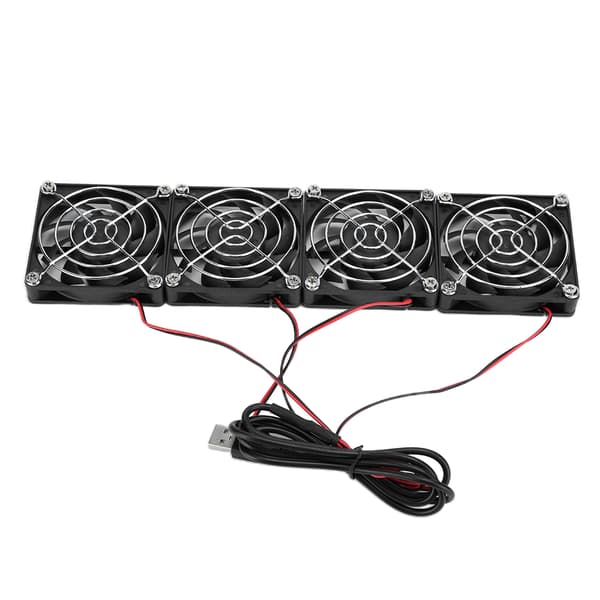 5V USB Router Køleventilator Køleplade ABS til ASUS RTAC5300 R7900 R8000 Computertilbehør
