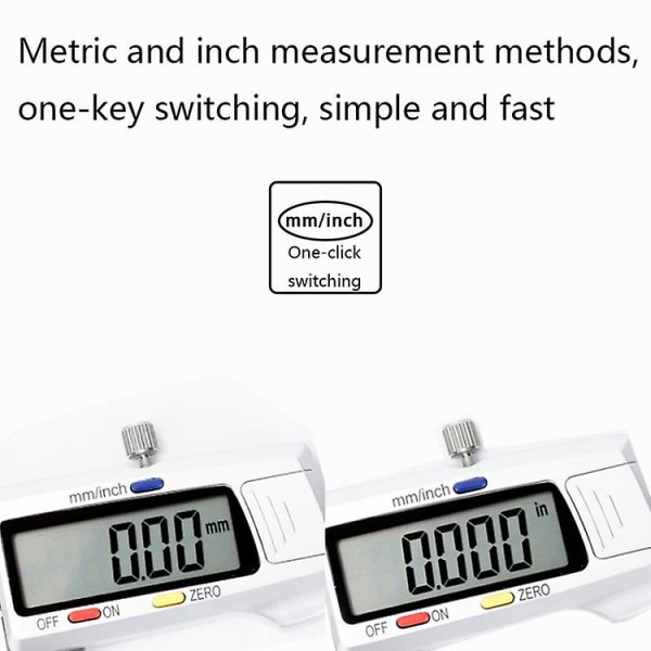 Js-04 Rustfrit stål Elektronisk Digital Caliper-0-150mm
