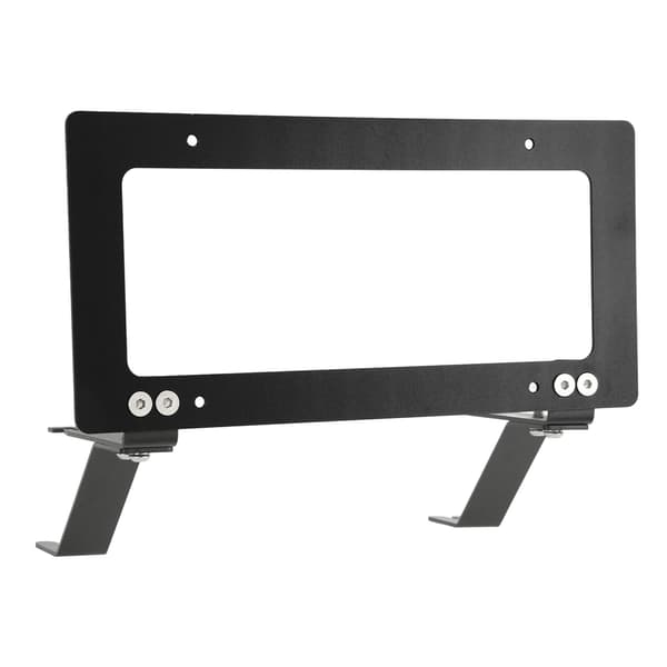 Tesla Model 3 2017 2022 Sort Aluminium Legering Nummerplade Monteringsbeslag Kit