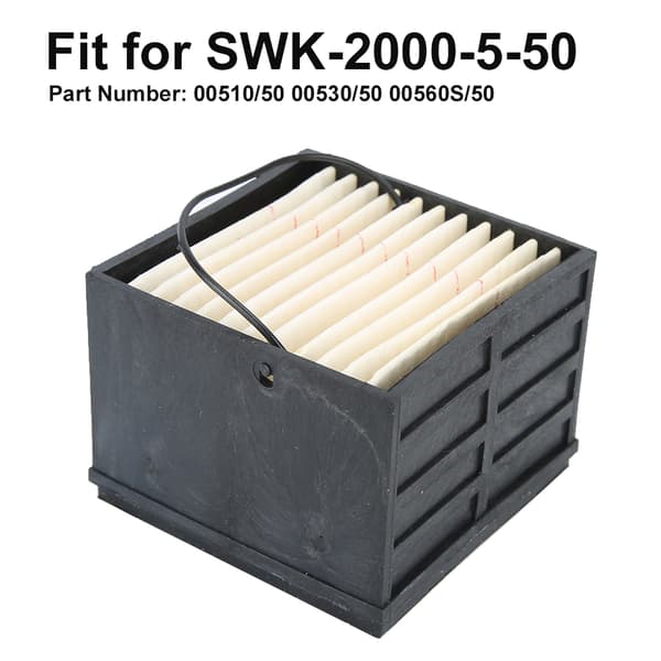 SWK 2000 5 50 00510 50 Olje/vannutskiller Drivstoffilter Erstatningsdel