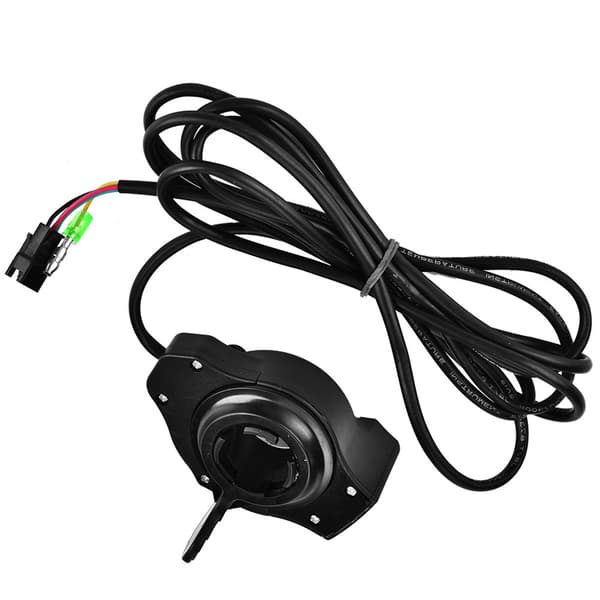 12V til 99V Ebike Scooter Tommelgass LCD Batterispenning Display Tilbehør