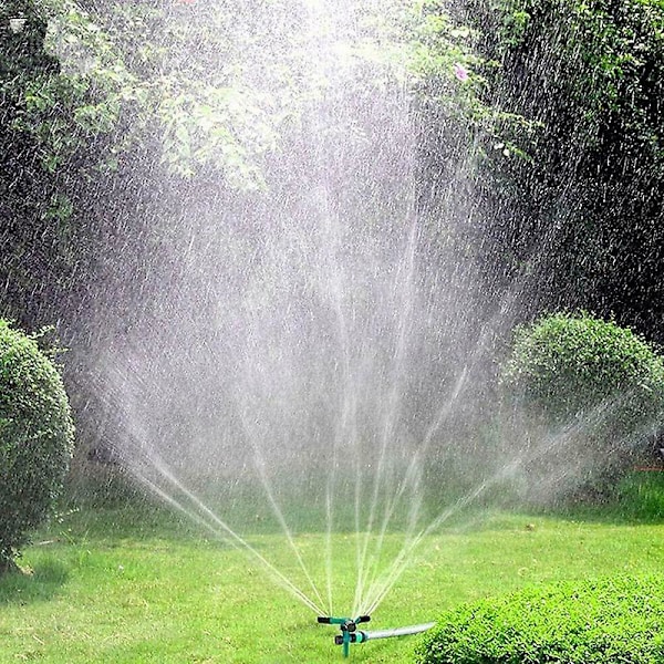 Automatisk roterende havesprinkler til græsplæne, vandingsværktøj, grøn