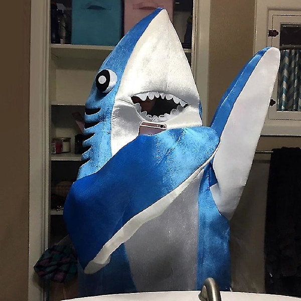Shark yksiosainen puku roolipeli puku lava Halloween 120