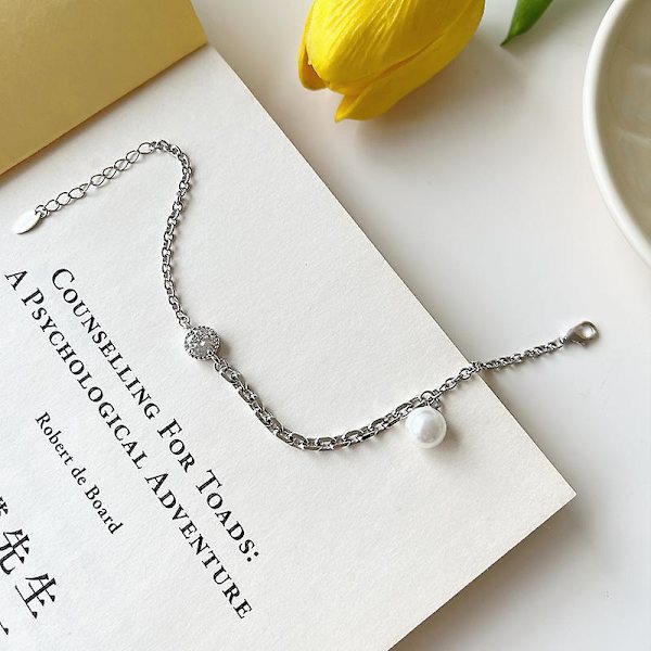 Armband Silver S925 Peearl Modesmycken Ac7452