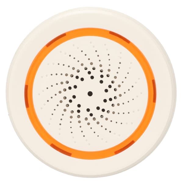 Smart Siren Alarm 90dB Lyd Lyssensor APP Fjernkontroll Trådløs Hjemmesikkerhet Zigbee Gateway