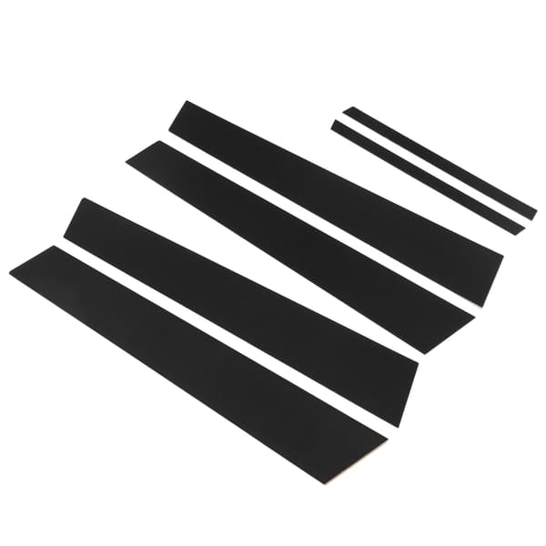 Blank Sort Søjle Dekal til Civic Sedan 8. Generation 2006-2011 6 stk.
