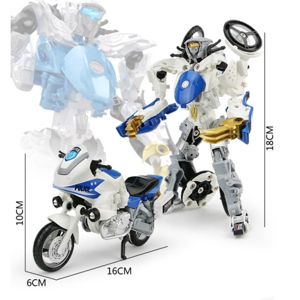 Leksaker för pojkar - Transform Robot Kids Leksaker Bilar