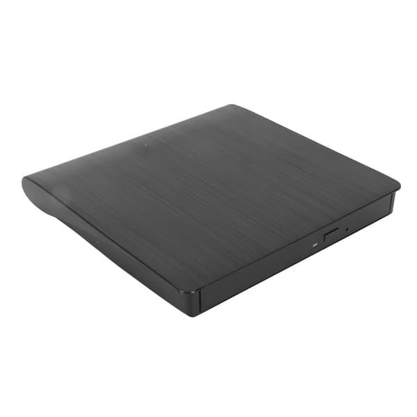 Ekstern USB 3.0 CD DVD-brænder læser skriver Plug and Play til bærbar pc Windows Mac OS sort