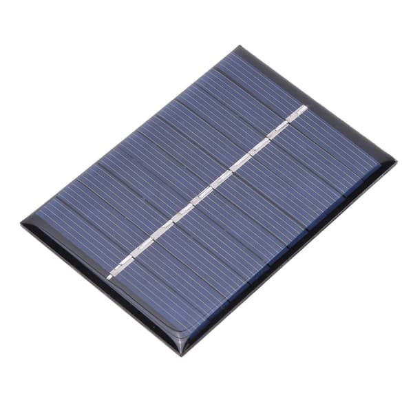 2 stk. 0,6W 5V Polysilisium Solcellepanel Lader Strømkort for Små Apparater 80x55mm