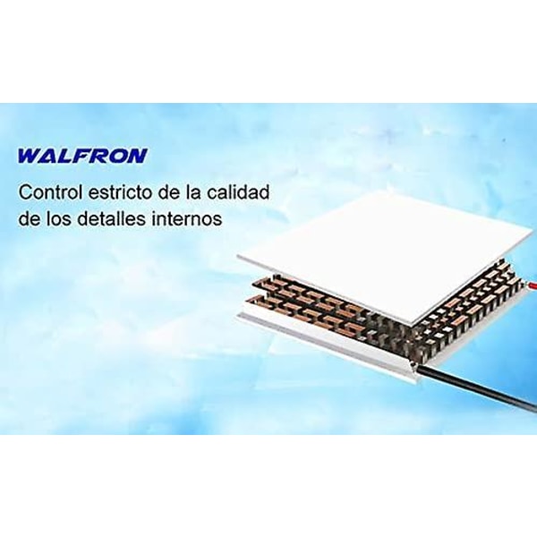 Tec1-12705 Termoelektrisk kjøler foran Peltier Plate Heat Sink Kjøletilbehør Modul Elemente 12v 5a 40403.8mm