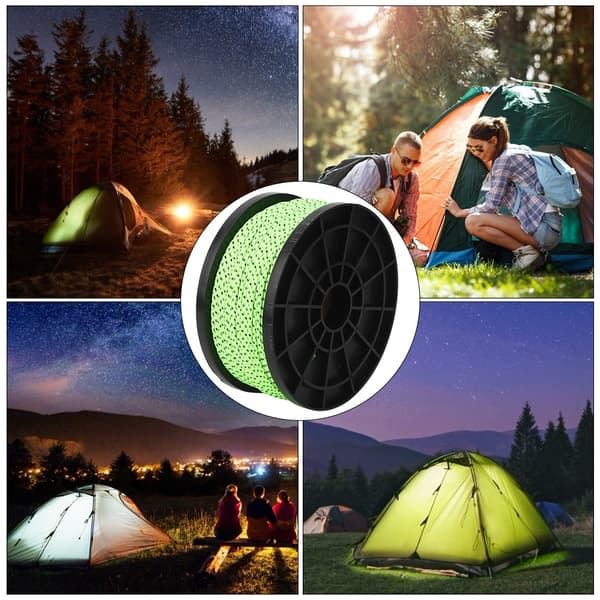 Högdensitets 2,5 mm Multifunktionellt Campingtält Reflekterande Vindskyddssäkerhetsrep