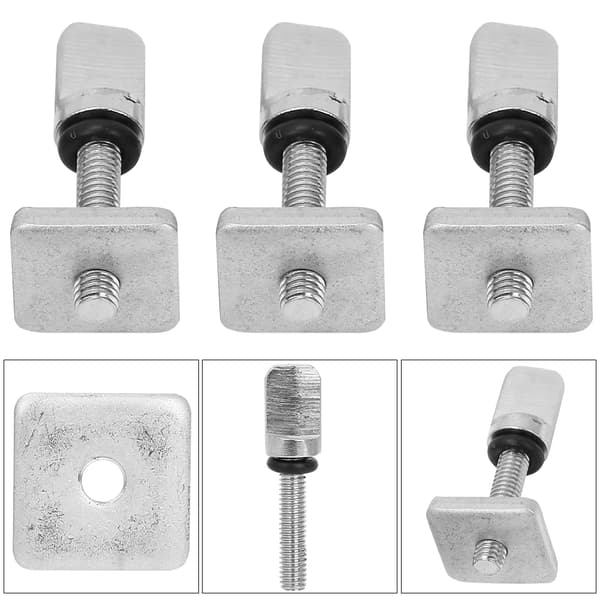 Longboard Single Fin Screw - M4*19mm, med plåt